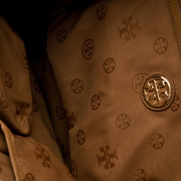 Tory Burch bag genuine leather purse elegant suede like new - Picture 6 of 6